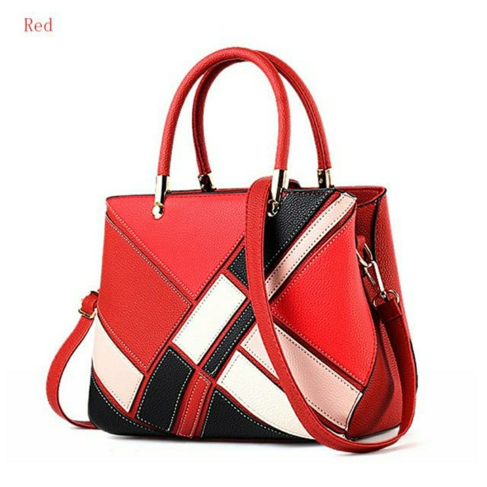Kxybz luxury sofy leather patchwork handbag